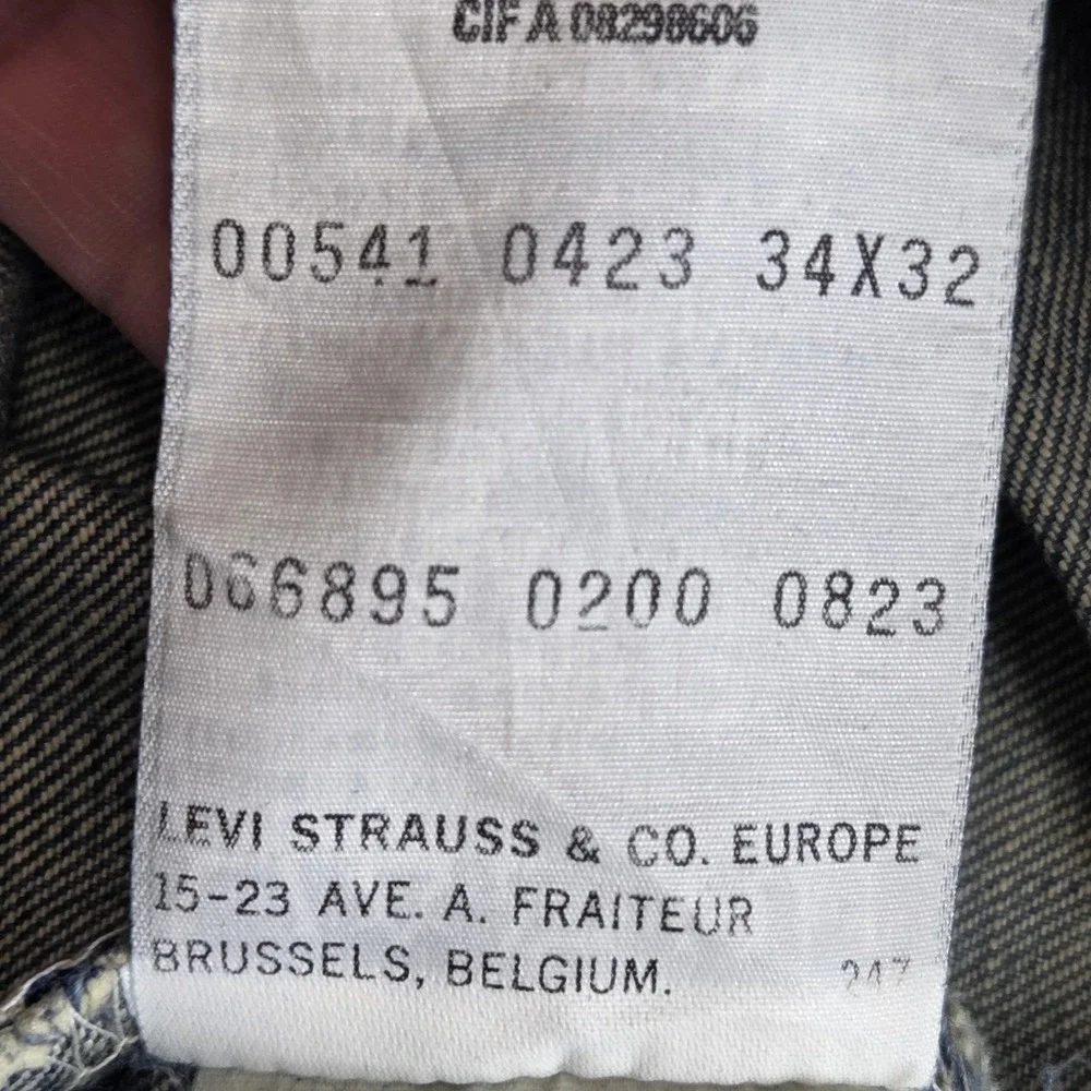 Levis 11864 important